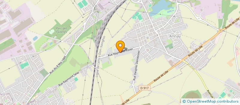 localisation de l'entreprise PLAC ET PLATRE  ANNAY