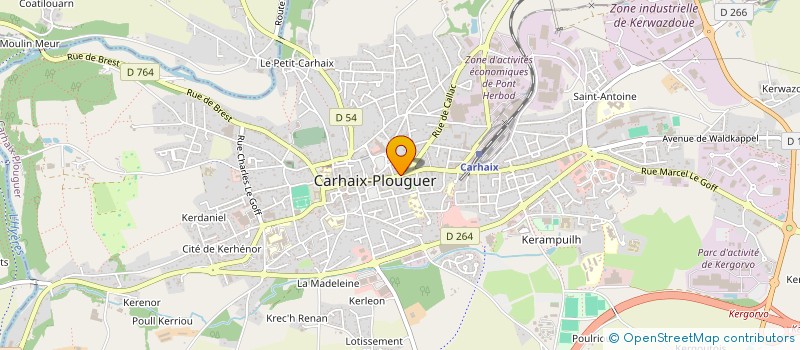 localisation de l'entreprise PLAC H AN TRAOU MAD à CARHAIX-PLOUGUER