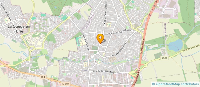 localisation de l'entreprise PLAC'RENOV à PONTAULT-COMBAULT
