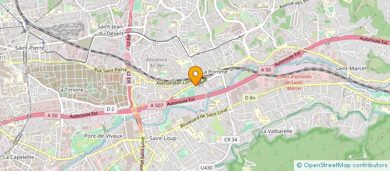 localisation de l'entreprise PLAC - SYSTEM  MARSEILLE
