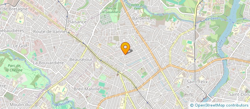 localisation de l'entreprise PLACE 10 à NANTES