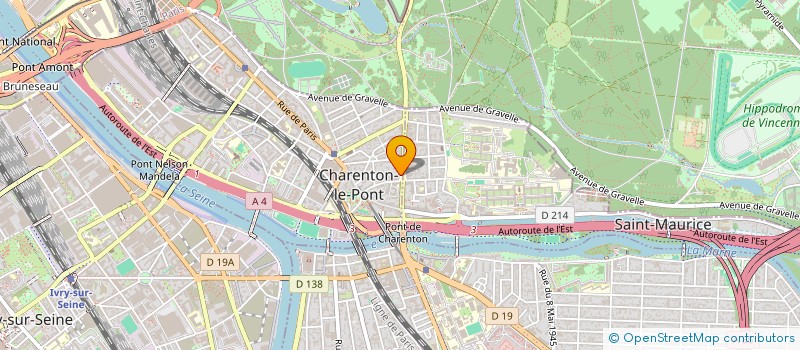 localisation de l'entreprise PLACE 26 PRODUCTION  CHARENTON-LE-PONT