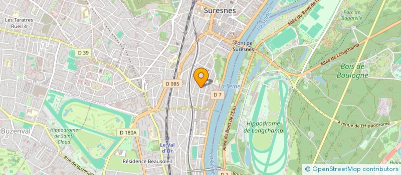 localisation de l'entreprise PLACE à SURESNES