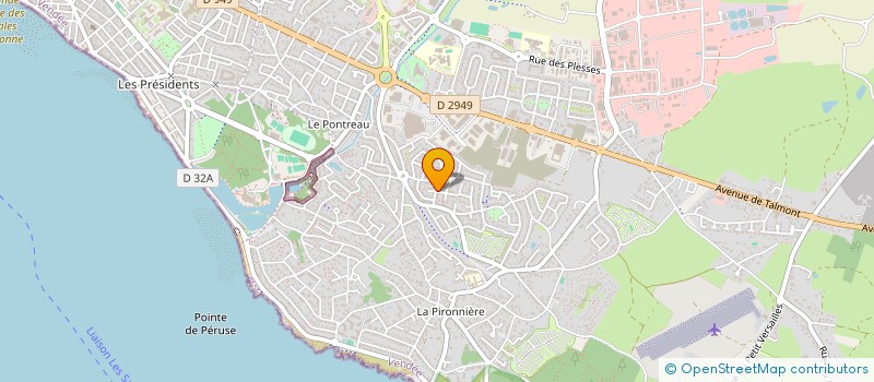 localisation de l'entreprise PLACE A LA GASTRONOMIE ET AUX SERVICES à LES SABLES D'OLONNE