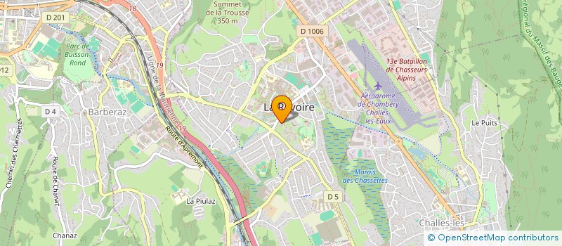 localisation de l'entreprise PLACE AUX POSSIBLES  LA RAVOIRE