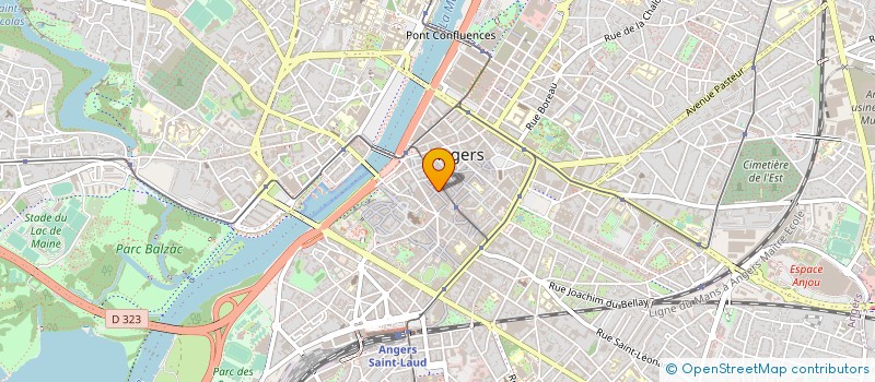 localisation de l'entreprise PLACE AUX VOYAGES ANGERS à ANGERS