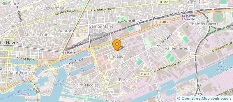 localisation de l'entreprise PLACE D'ITALIE à LE HAVRE