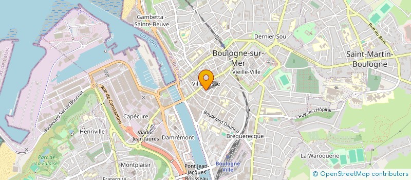 localisation de l'entreprise PLACE DALTON GOURMANDE à BOULOGNE-SUR-MER