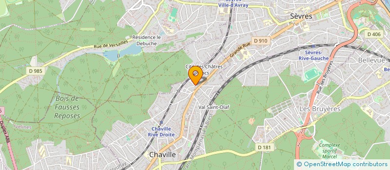 localisation de l'entreprise PLACE DE LA LOI à CHAVILLE