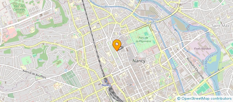localisation de l'entreprise PLACE DE LA MENARA  NANCY
