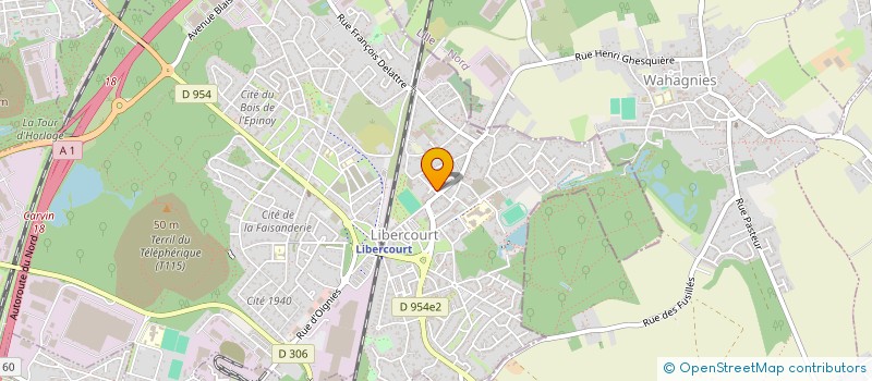 localisation de l'entreprise PLACE DE VERDUN II  LIBERCOURT