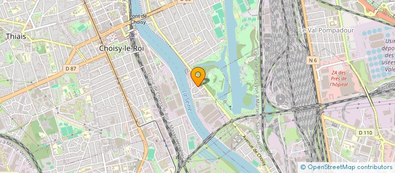 localisation de l'entreprise PLACE DES DESTINEES à CHOISY-LE-ROI