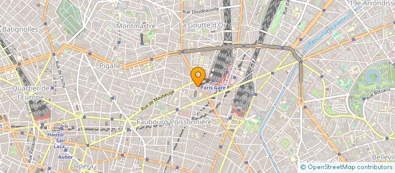 localisation de l'entreprise PLACE DES DIVAS  PARIS