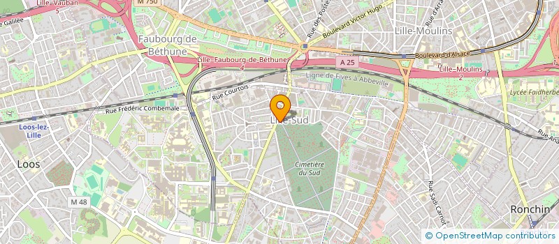 localisation de l'entreprise PLACE DES FLEURS à LILLE
