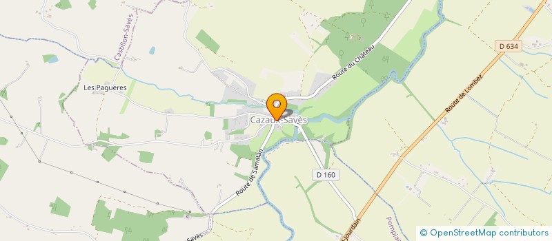 localisation de l'entreprise PLACE DES MATERIAUX IMMOBILIER  CAZAUX-SAVES