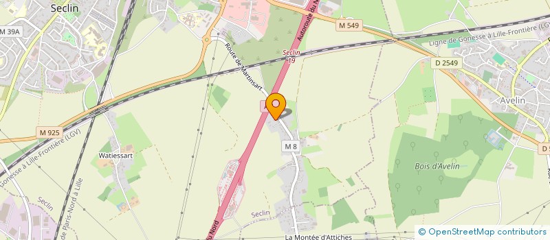 localisation de l'entreprise PLACE DES MEUBLES  SECLIN