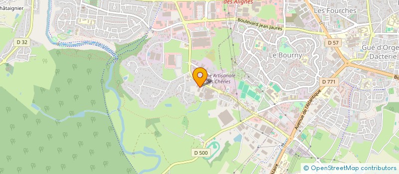 localisation de l'entreprise PLACE DES NANAS  SAINT-BERTHEVIN