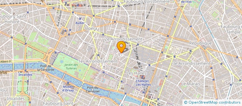localisation de l'entreprise PLACE DES VICTOIRES IMMOBILIER à PARIS