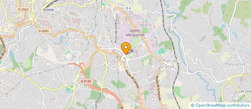 localisation de l'entreprise PLACE DU MARCHE  GRASSE