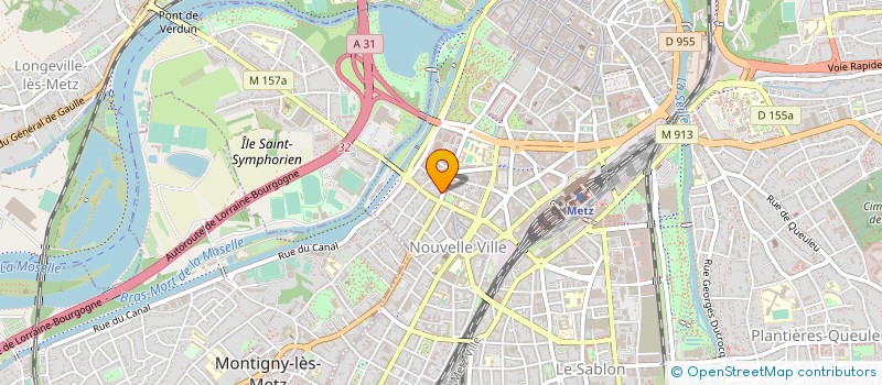 localisation de l'entreprise PLACE DU QUARTEAU  METZ