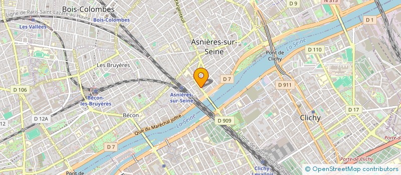 localisation de l'entreprise PLACE FOR  ASNIERES-SUR-SEINE