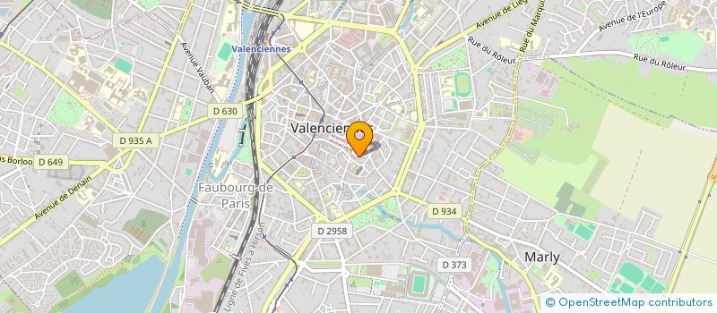 localisation de l'entreprise PLACE OF WOMEN  VALENCIENNES