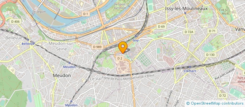 localisation de l'entreprise PLACE SDB à CLAMART