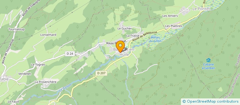 localisation de l'entreprise PLACE TALGO  BOURGET-EN-HUILE