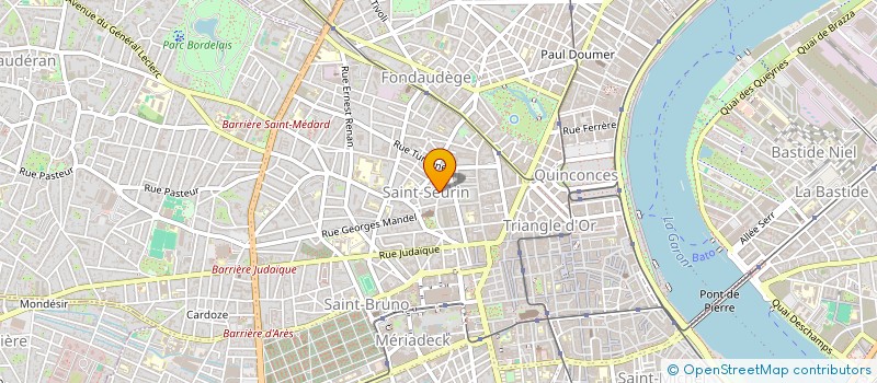 localisation de l'entreprise PLACE TARTAS  BORDEAUX