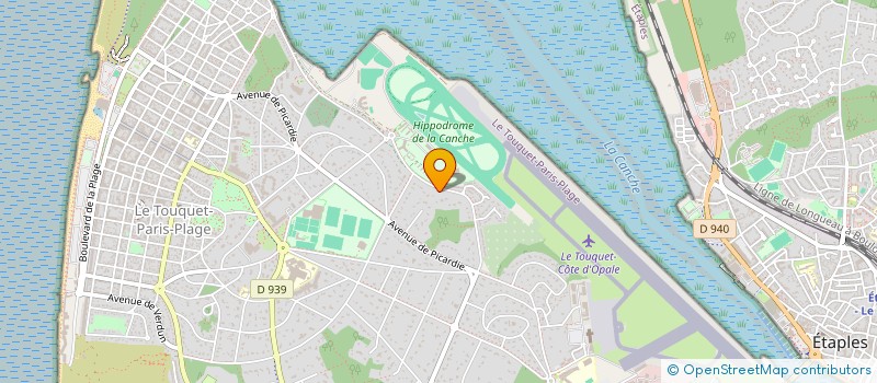 localisation de l'entreprise PLACE-TO  LE TOUQUET-PARIS-PLAGE