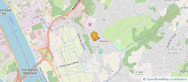 localisation de l'entreprise PLACE V  BOULIAC