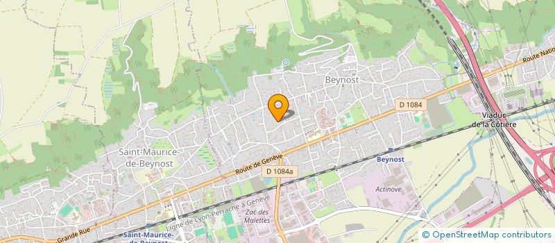 localisation de l'entreprise PLACE VERITE  BEYNOST