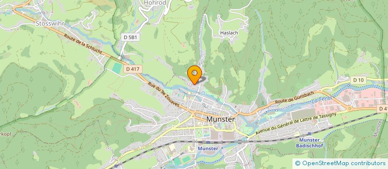 localisation de l'entreprise PLACE VOLTAIRE  HOHROD