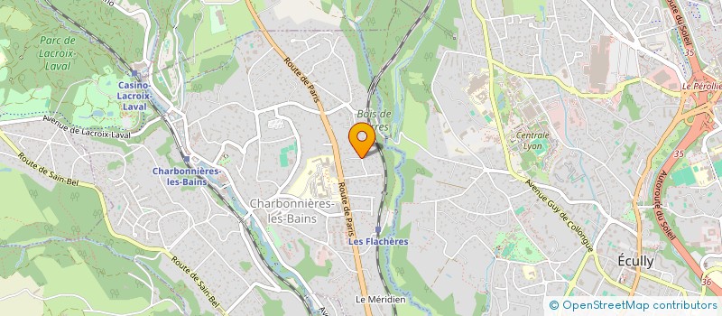 localisation de l'entreprise PLACE WHOLESALE à CHARBONNIERES-LES-BAINS