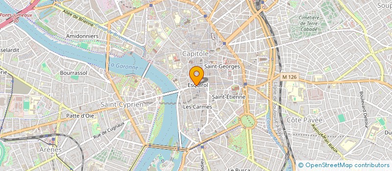 localisation de l'entreprise PLACEDABORD  TOULOUSE