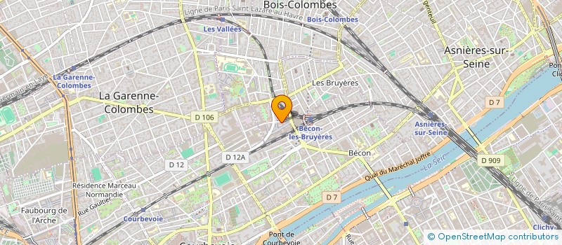 localisation de l'entreprise PLACEKIT à BOIS-COLOMBES