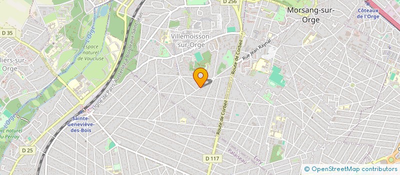 localisation de l'entreprise PLACEMENT FINANCIER FAMILLE VIEIRA 1 à VILLEMOISSON-SUR-ORGE