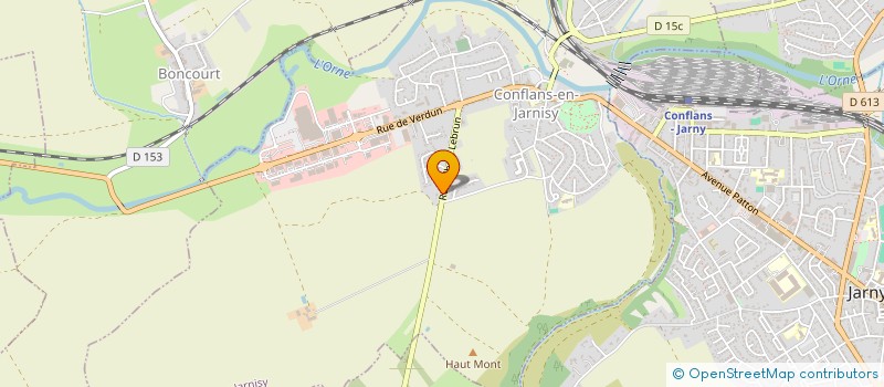 localisation de l'entreprise PLACEMENT IMMO  CONFLANS-EN-JARNISY