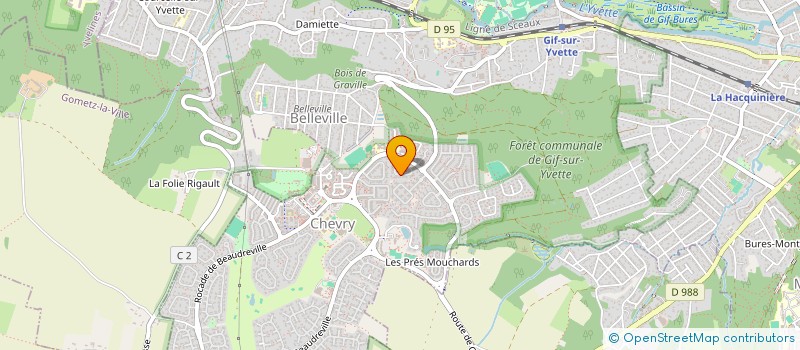 localisation de l'entreprise PLACEMENT PIERRE PATRIMOINE  GIF-SUR-YVETTE