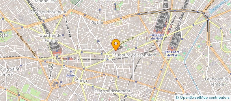 localisation de l'entreprise PLACEMENT SERVICE CONSEIL à PARIS