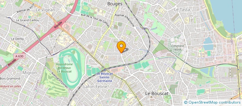 localisation de l'entreprise PLACERM  BRUGES