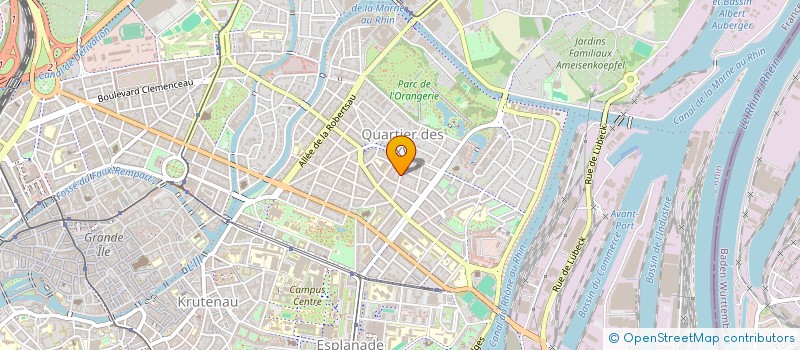 localisation de l'entreprise PLACES DES ARTS à STRASBOURG