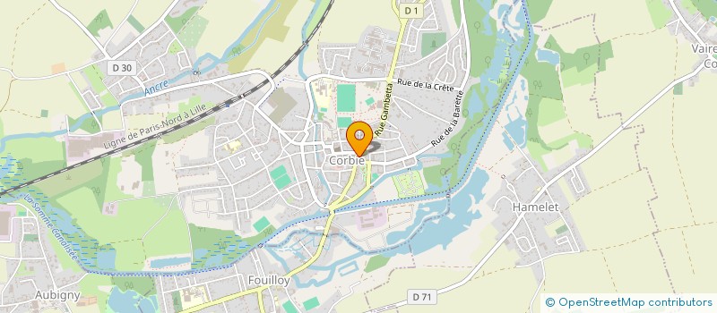 localisation de l'entreprise PLACET IMMOBILIER  CORBIE