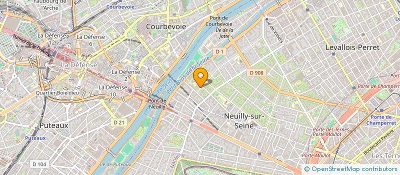 localisation de l'entreprise PLACETOBE AI  NEUILLY-SUR-SEINE