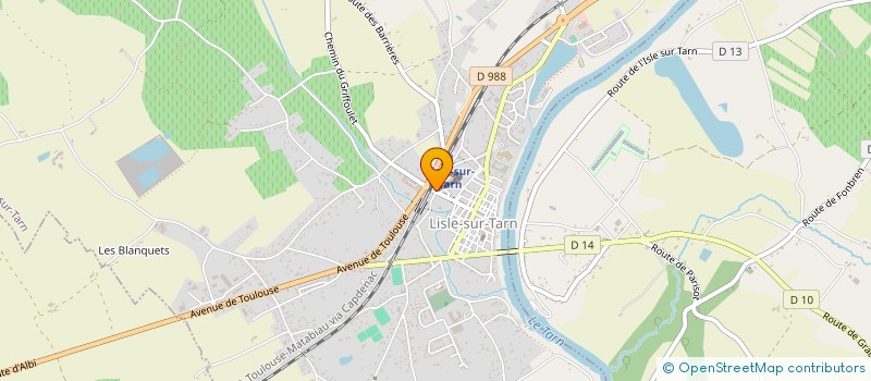 localisation de l'entreprise PLACID CONTROL à LISLE-SUR-TARN