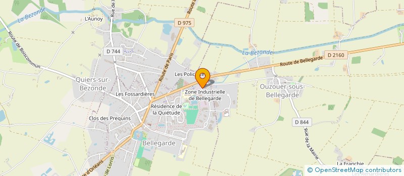 localisation de l'entreprise PLACIER S.A.S. à BELLEGARDE