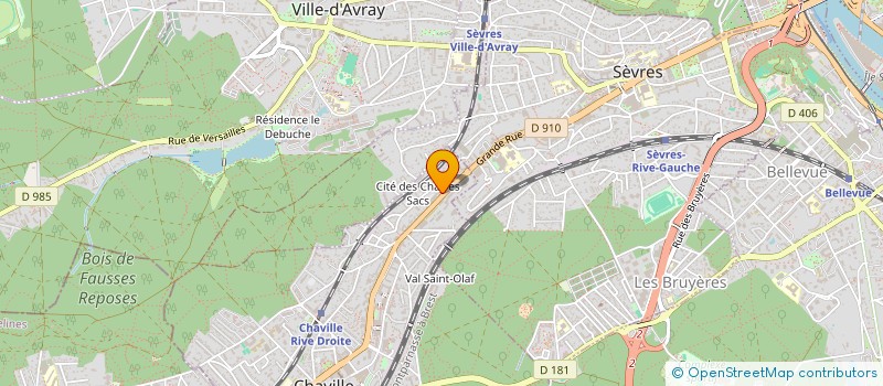 localisation de l'entreprise PLACIMMO à CHAVILLE