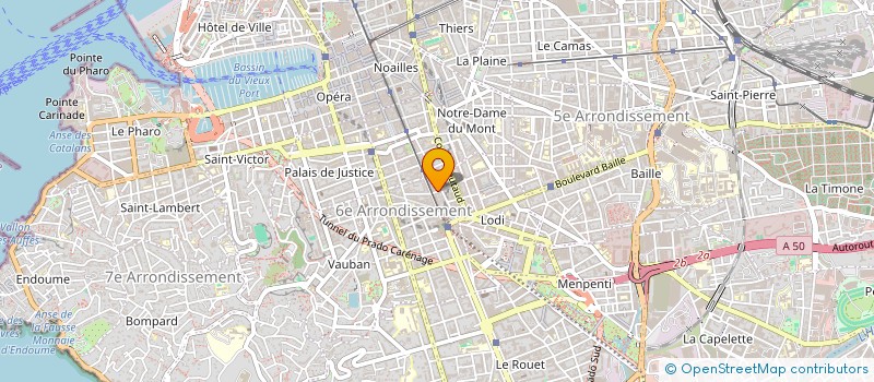 localisation de l'entreprise PLACIMMO à MARSEILLE