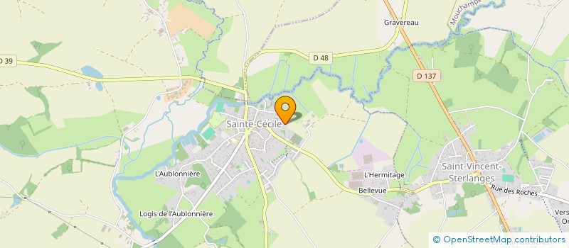 localisation de l'entreprise PLACIMMO  SAINTE-CECILE