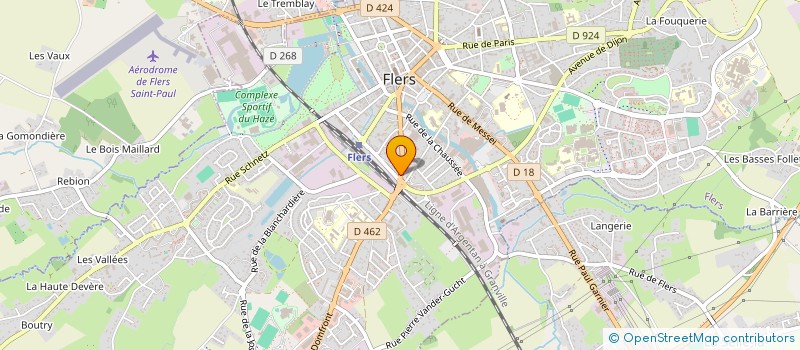 localisation de l'entreprise PLACINVEST à FLERS